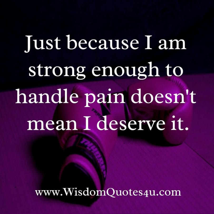 No one deserves to be betrayed