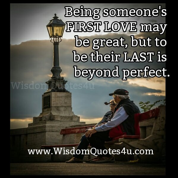 Being someone's First Love is great