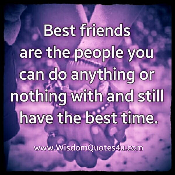Who are called to be your best friend?