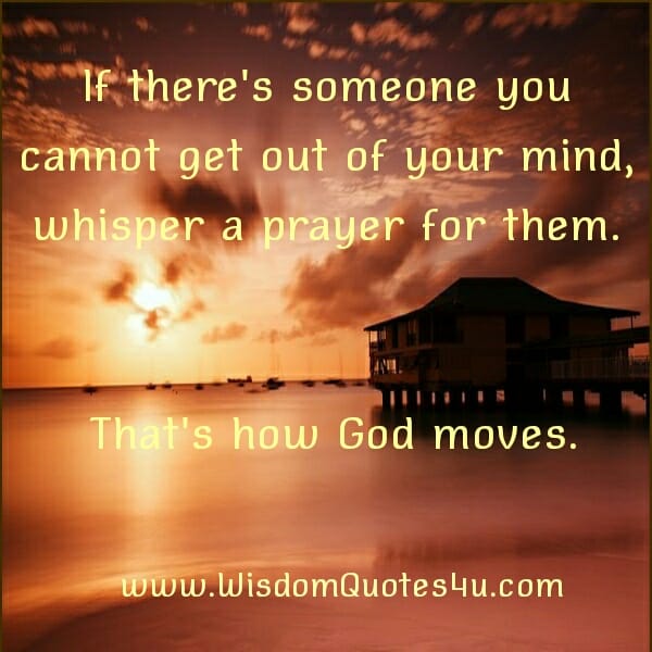 If there's someone you can't get out of your mind