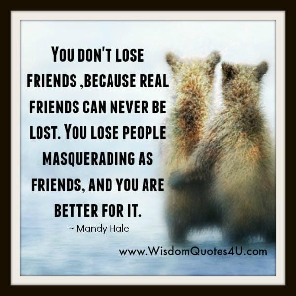 Real Friends can never be lost