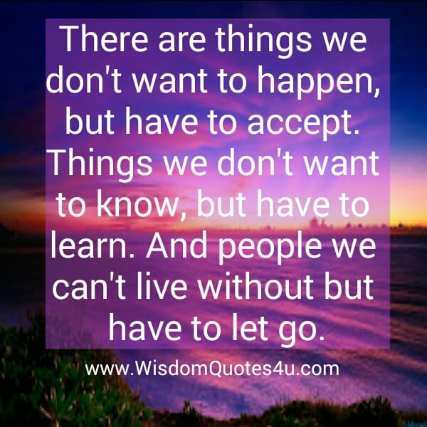 Some people we can't live without