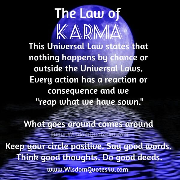 The Law of Karma