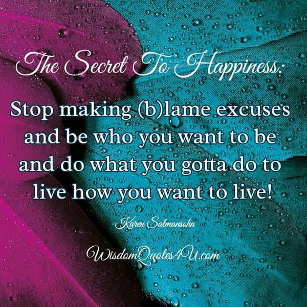 The Secret to Happiness