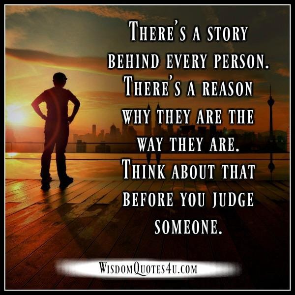 There's a story behind every person