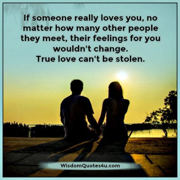 True love can't be stolen