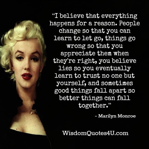 Learn to trust no one but yourself