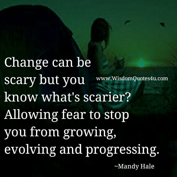 Making a big life change is pretty scary