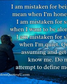 Are you mistaken for being mean when you are honest?