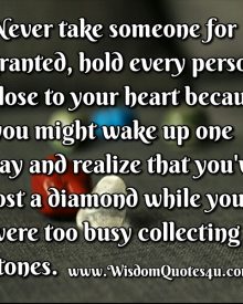 Hold every person close to your Heart