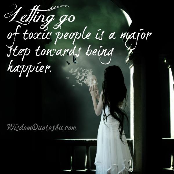 Letting go of toxic people