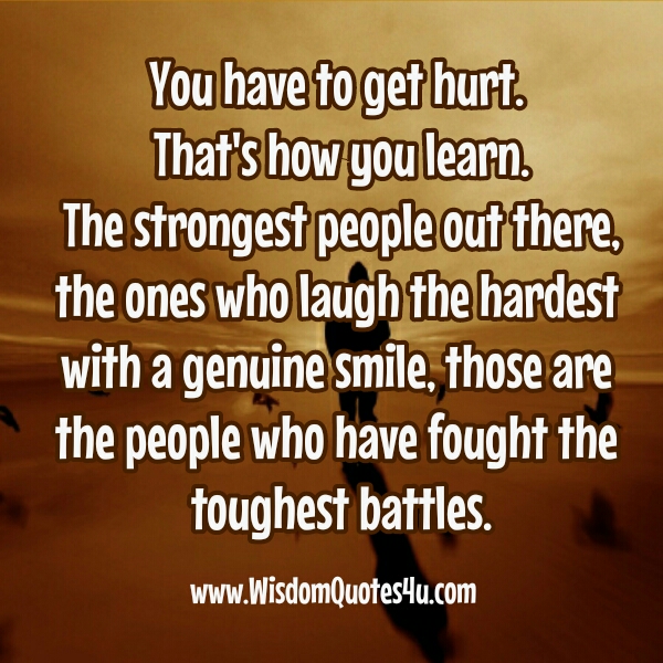 People who have fought the toughest battle