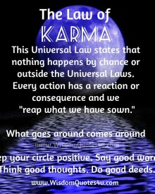 The Law of Karma