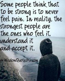 quotes about being strong through pain