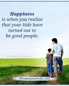 When your kids have turned out to be good people