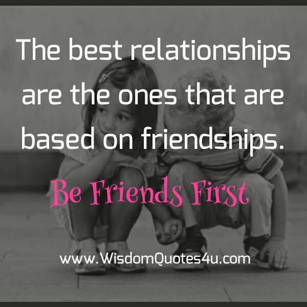 The Best Relationships